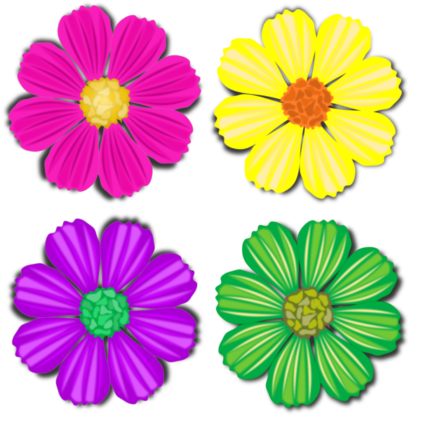 Free Gerbera Flower Cut Flowers Petal Clipart Clipart Transparent Background