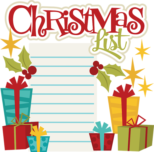 Free Tree Text Christmas Gift Clipart Clipart Transparent Background