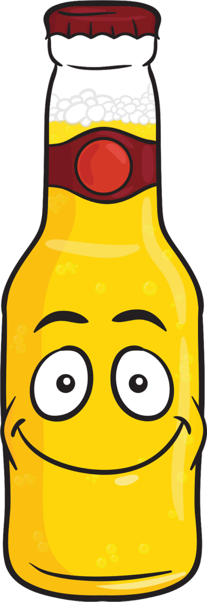 Free Beer Smiley Clipart Clipart Transparent Background