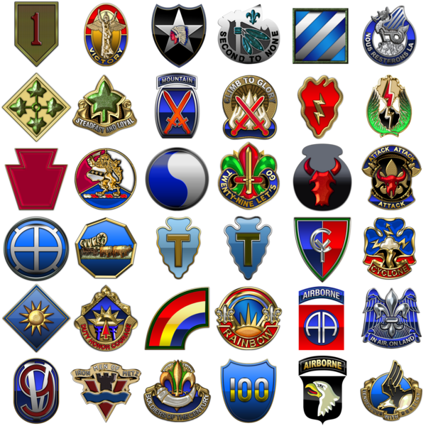 Free Army Badge Crest Symbol Clipart Clipart Transparent Background