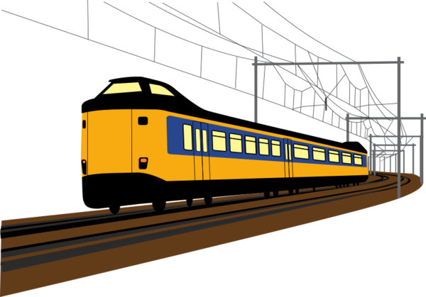 Free Car Train Rolling Stock Transport Clipart Clipart Transparent Background