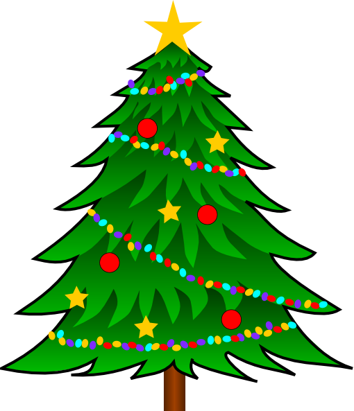 Free Christmas Christmas Tree Christmas Decoration Tree Clipart Clipart Transparent Background
