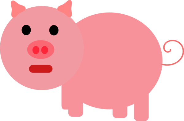 Free Pig Nose Pig Snout Clipart Clipart Transparent Background