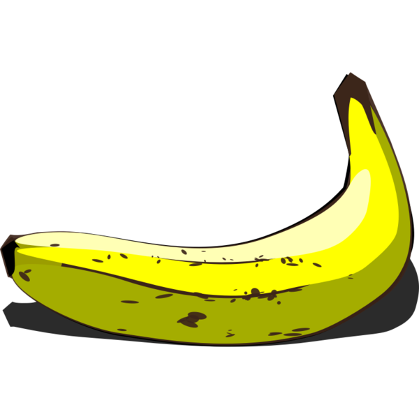 Free Fruit Fruit Banana Banana Family Clipart Clipart Transparent Background