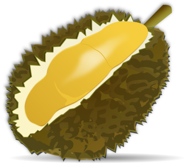 Free Fruit Fruit Durian Food Clipart Clipart Transparent Background