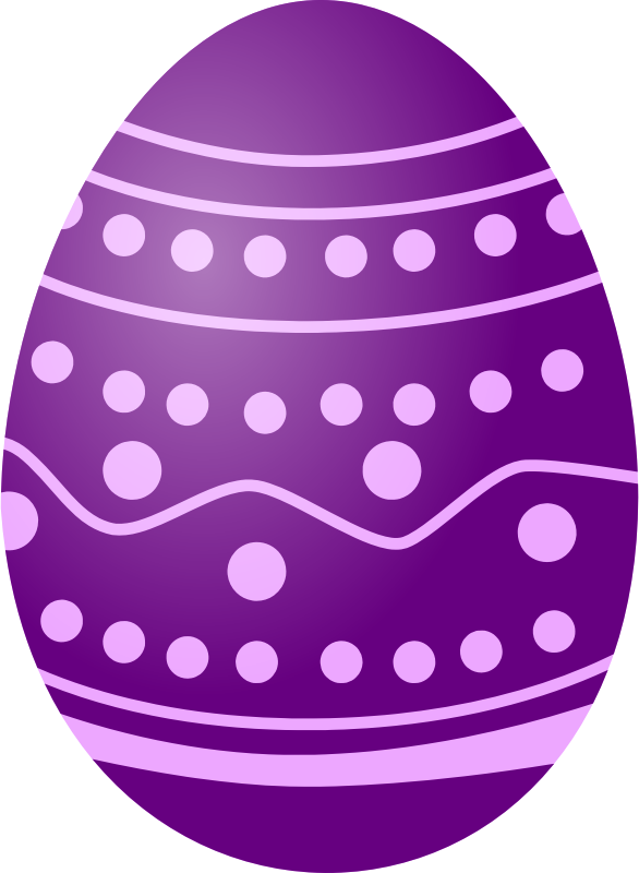 Free Easter Violet Easter Egg Magenta Clipart Clipart Transparent Background