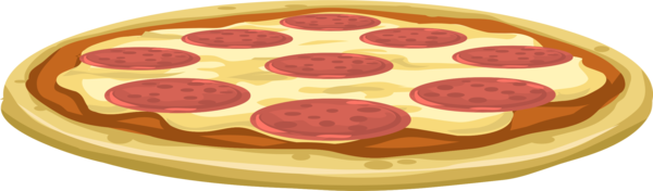 Free Pizza Cuisine Dish Pepperoni Clipart Clipart Transparent Background