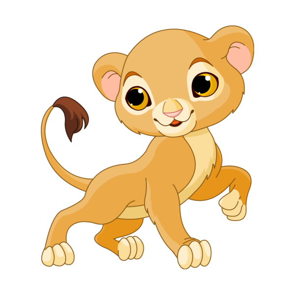 Free Lion Lion Cartoon Tail Clipart Clipart Transparent Background