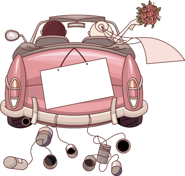 Free Wedding Cartoon Technology Car Clipart Clipart Transparent Background