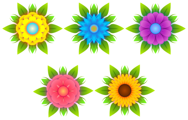 Free Family Flower Sunflower Petal Clipart Clipart Transparent Background