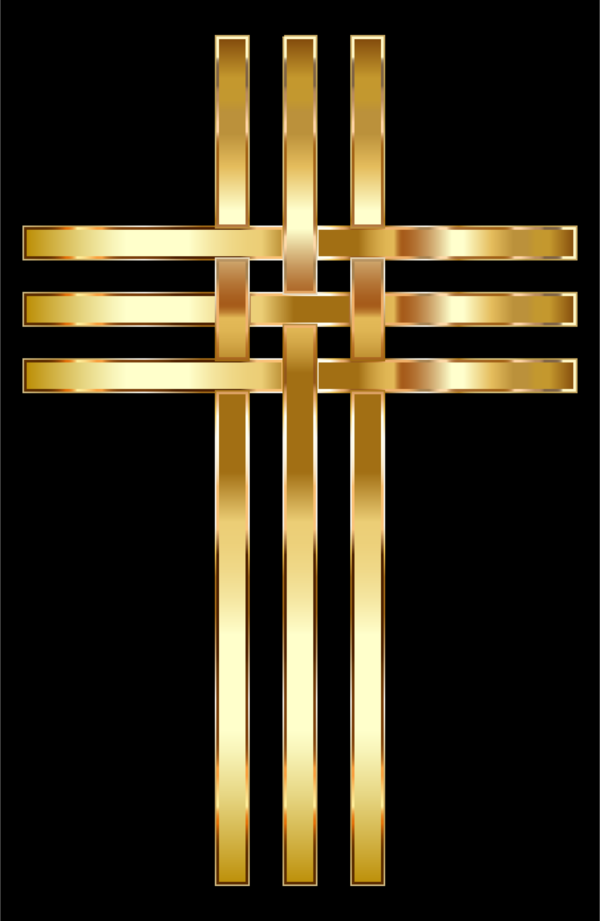 Free Church Cross Lighting Symbol Clipart Clipart Transparent Background