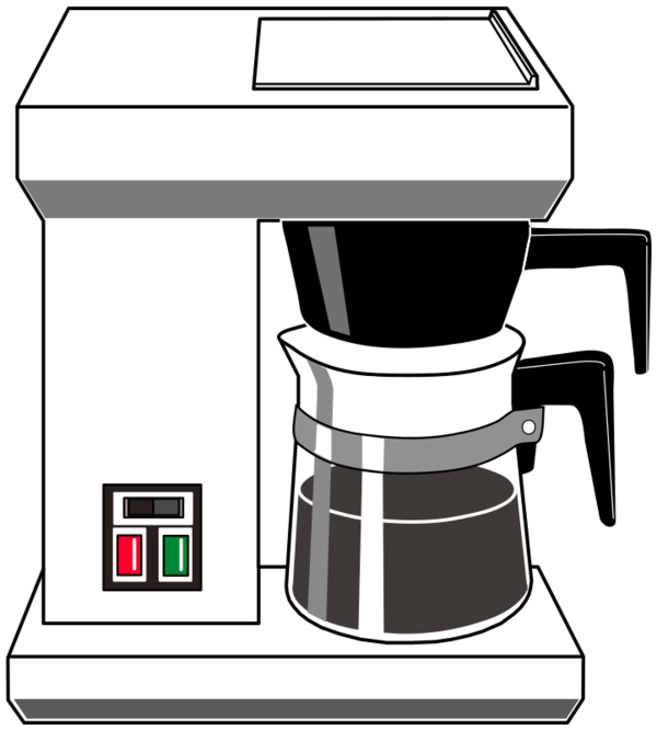Free Coffee Furniture Line Kitchen Appliance Clipart Clipart Transparent Background