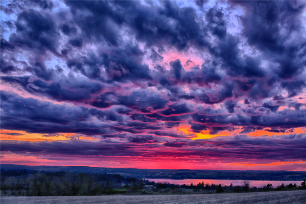 Free Landscape Sky Cloud Dawn Clipart Clipart Transparent Background