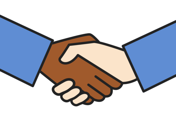 Free Handshake Text Hand Line Clipart Clipart Transparent Background