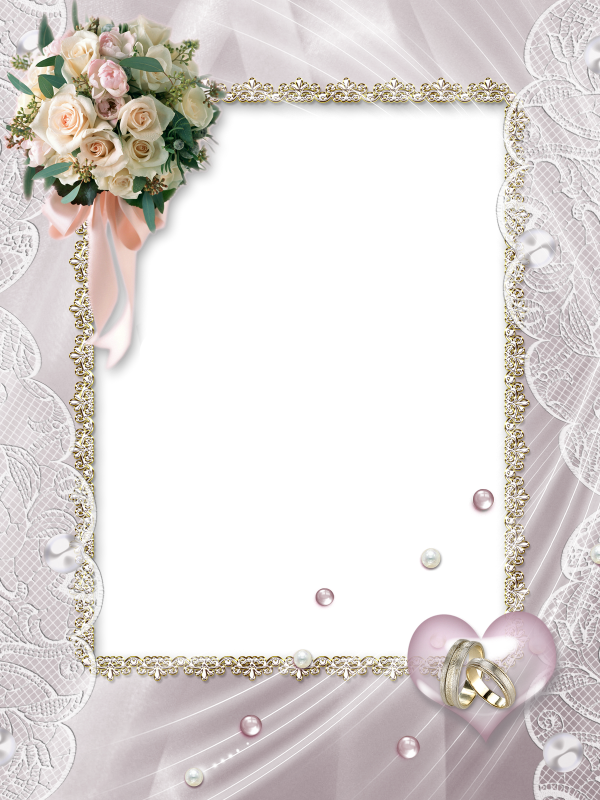 Free Wedding Picture Frame Wedding Ceremony Supply Petal Clipart Clipart Transparent Background
