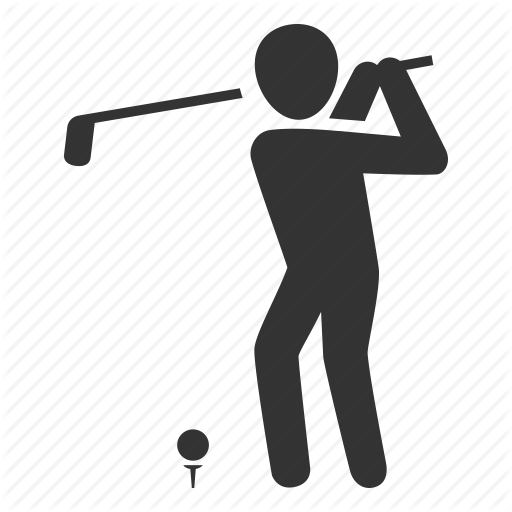 Free Golf Text Black And White Line Clipart Clipart Transparent Background