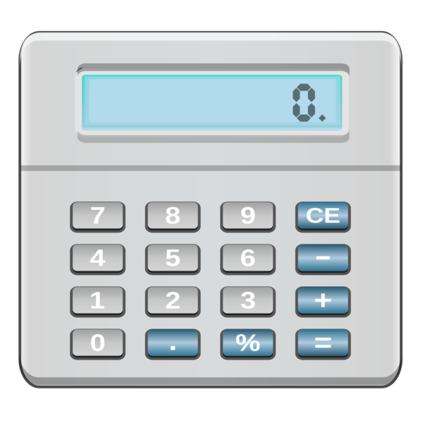 Free Office Calculator Security Alarm Office Equipment Clipart Clipart Transparent Background