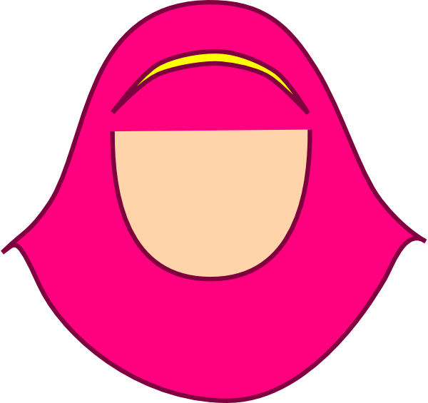 Free Muslim Face Smile Mouth Clipart Clipart Transparent Background