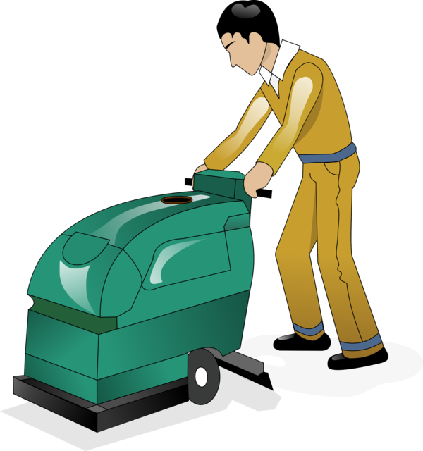 Free Janitor Vehicle Technology Clipart Clipart Transparent Background