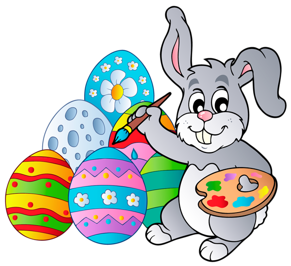 Free Rabbit Easter Egg Easter Food Clipart Clipart Transparent Background