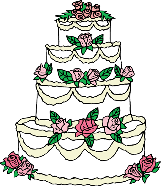 Free Cake Sugar Cake Food Wedding Ceremony Supply Clipart Clipart Transparent Background