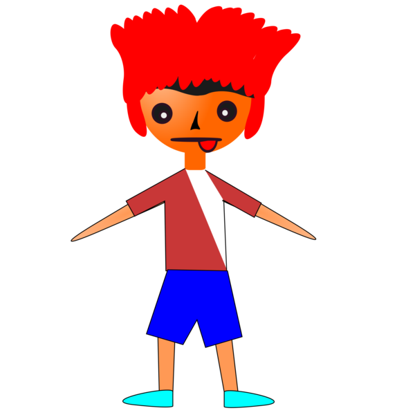 Free Book Clothing Cartoon Boy Clipart Clipart Transparent Background
