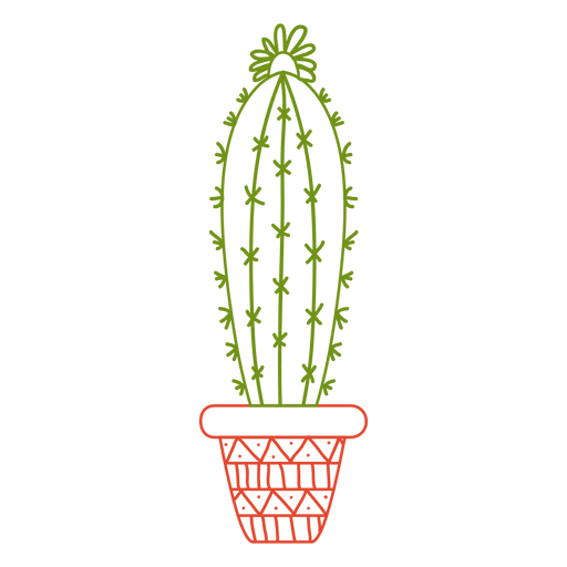 Free Cactus Plant Leaf Flowerpot Clipart Clipart Transparent Background