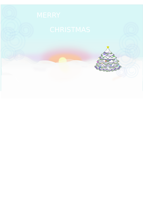 Free Christmas Sky Text Cloud Clipart Clipart Transparent Background
