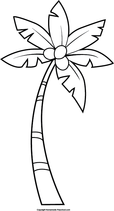 Free Summer Flower Black And White Line Art Clipart Clipart Transparent Background