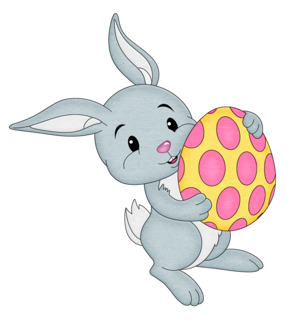 Free Rabbit Rabbit Cartoon Easter Bunny Clipart Clipart Transparent Background