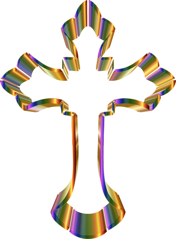 Free Christian Cross Symbol Symmetry Clipart Clipart Transparent Background