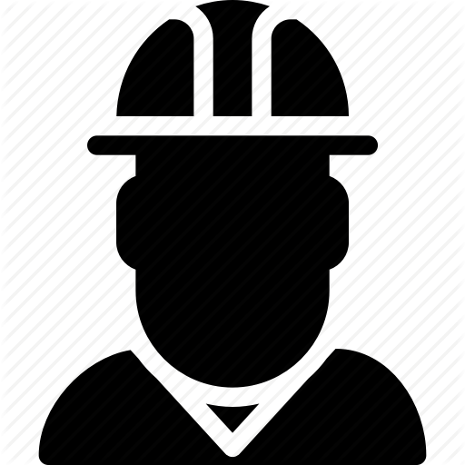 Free Engineer Black And White Line Symbol Clipart Clipart Transparent Background