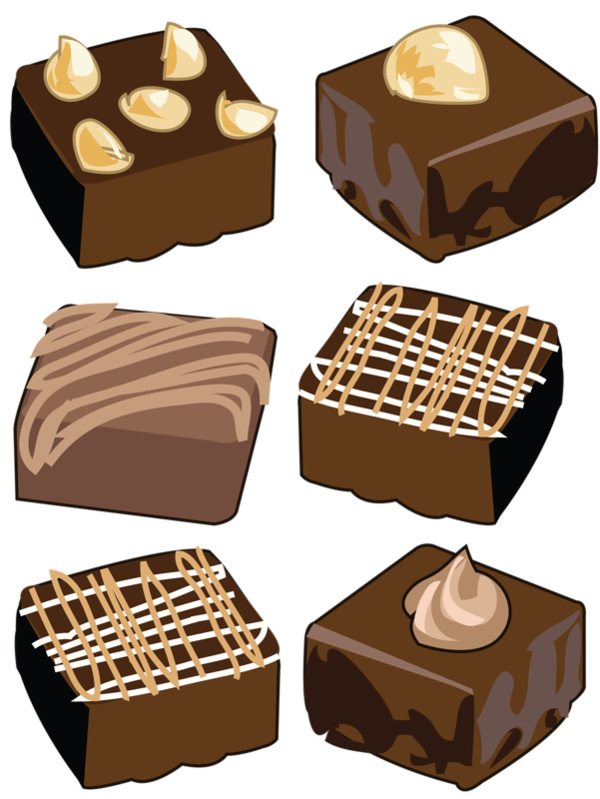 Free Cake Chocolate Praline Food Clipart Clipart Transparent Background