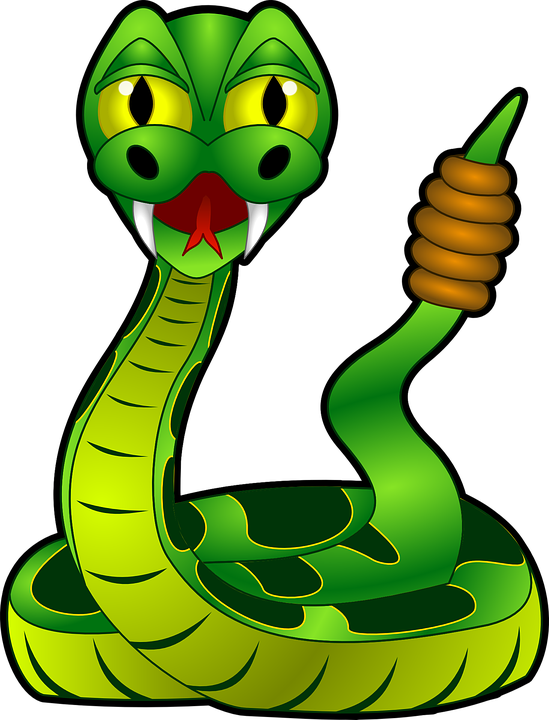 Free Snake Serpent Reptile Scaled Reptile Clipart Clipart Transparent Background