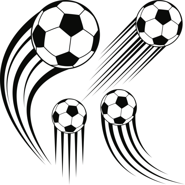 Free Football Black And White Ball Football Clipart Clipart Transparent Background