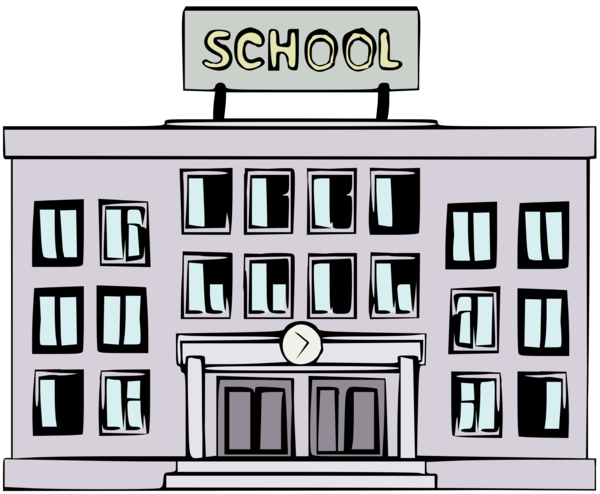 Free School Text Architecture Line Clipart Clipart Transparent Background