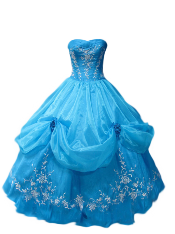 Free Dress Dress Aqua Gown Clipart Clipart Transparent Background