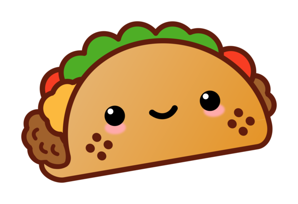 Free Mexican Food Cartoon Line Food Clipart Clipart Transparent Background