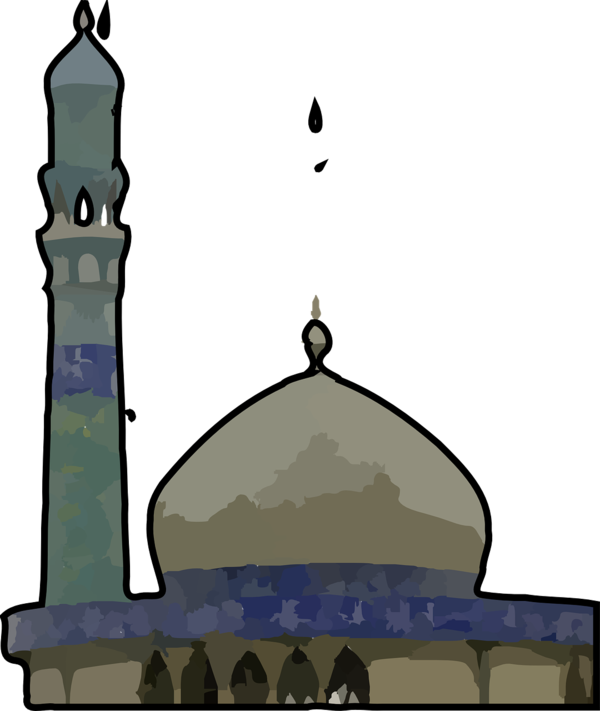 Free Quran Place Of Worship Building Mosque Clipart Clipart Transparent Background