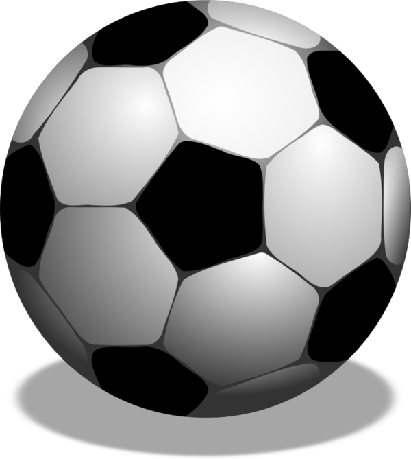 Free Football Football Ball Black And White Clipart Clipart Transparent Background