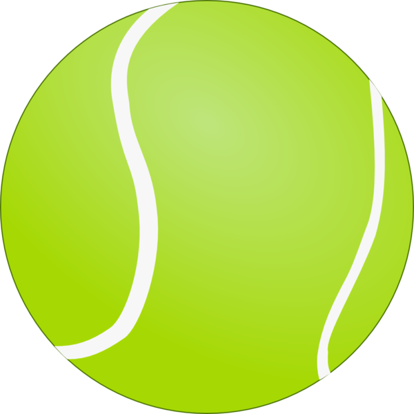 Free Football Ball Circle Tennis Ball Clipart Clipart Transparent Background