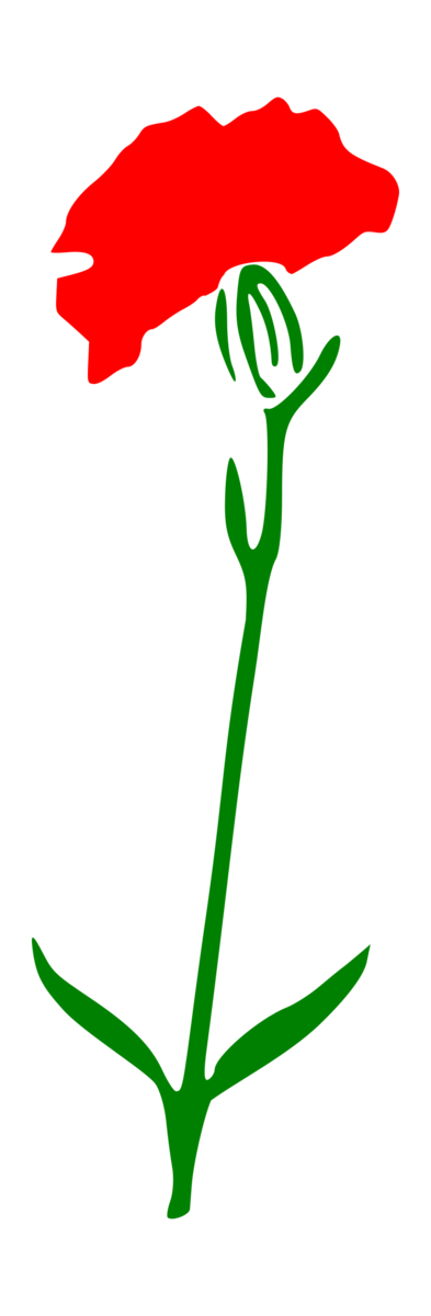 Free Carnation Leaf Plant Flower Clipart Clipart Transparent Background