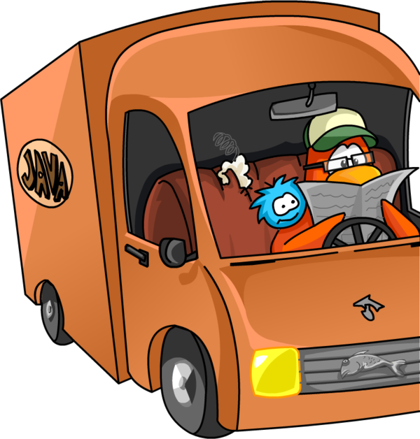 Free Delivery Vehicle Car Cartoon Clipart Clipart Transparent Background