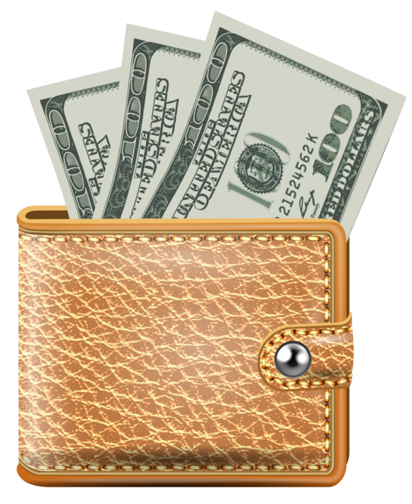 Free Money Cash Money Wallet Clipart Clipart Transparent Background
