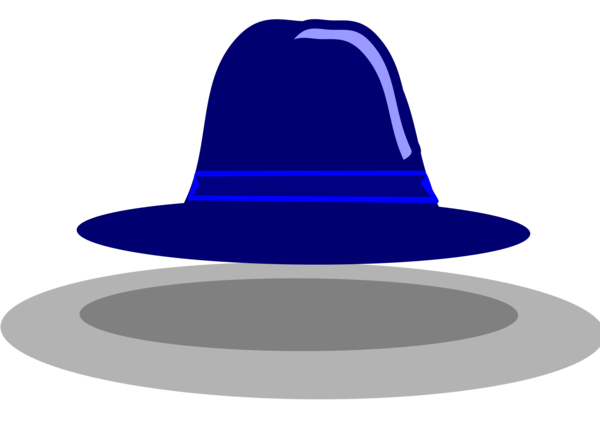 Free Hat Hat Headgear Cobalt Blue Clipart Clipart Transparent Background