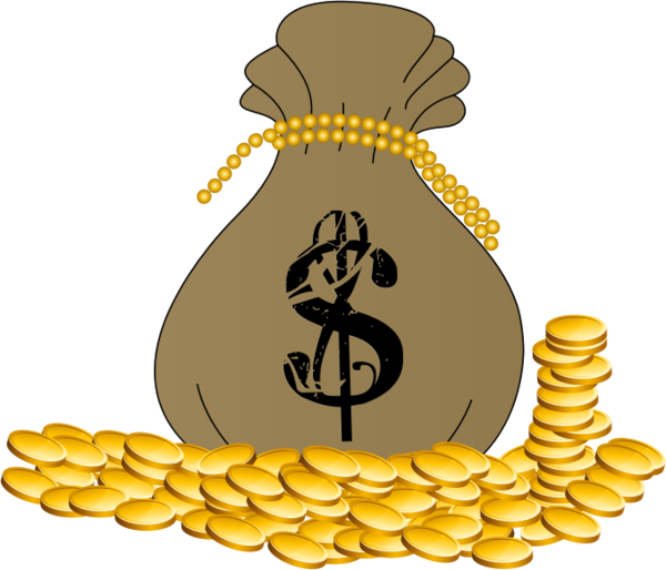 Free Money Commodity Saving Gold Clipart Clipart Transparent Background