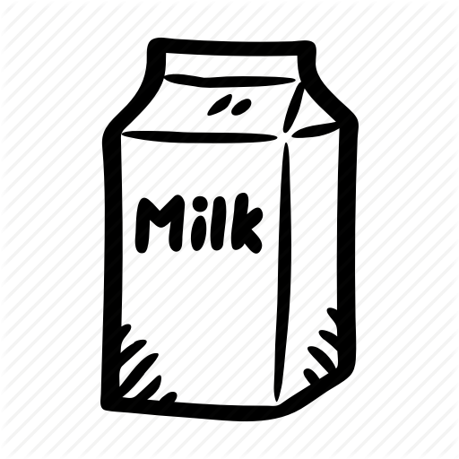 Free Milk Text Black And White Logo Clipart Clipart Transparent Background