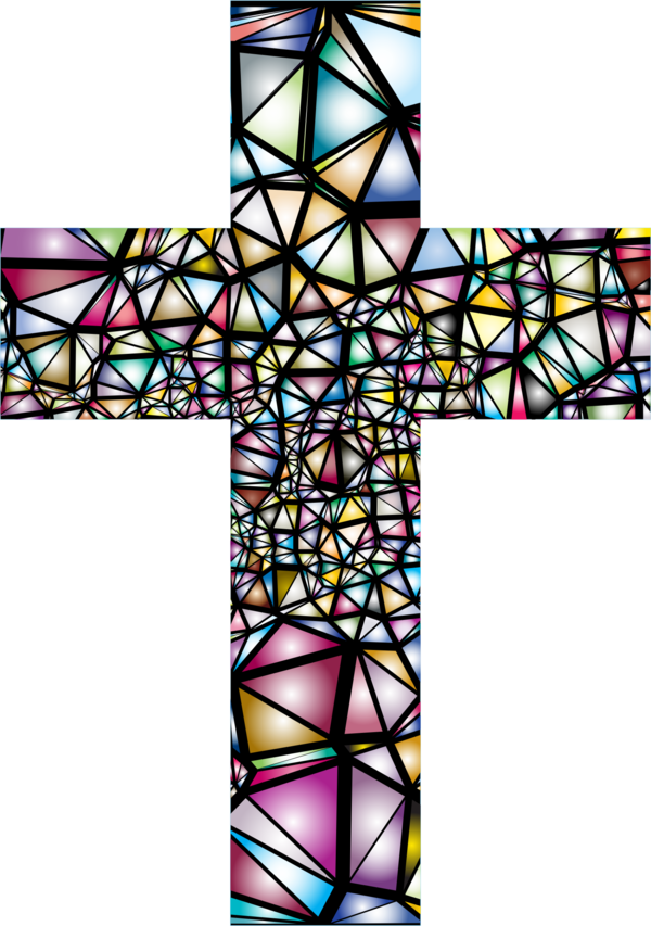 Free Church Cross Structure Line Clipart Clipart Transparent Background