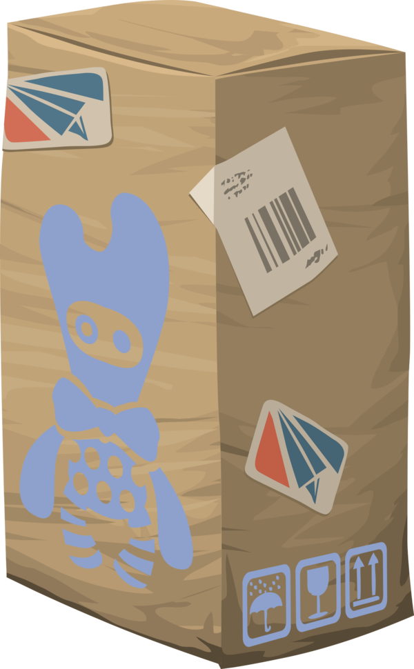 Free Delivery Carton Box Packaging And Labeling Clipart Clipart Transparent Background