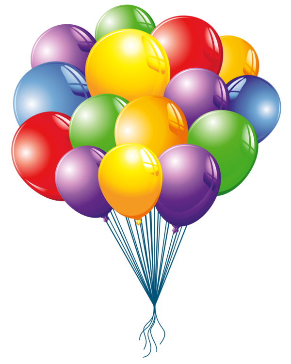 Free Birthday Balloon Party Supply Toy Clipart Clipart Transparent Background